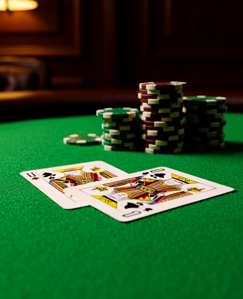 Ambiance de jeu Table verte